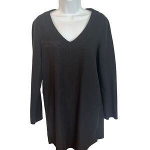 Lilla P long sleeve comfort shift dress size medium NWOT long sleeve